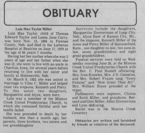 Clipping from Beatrice Daily Sun